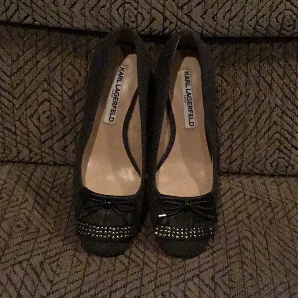 KARL LAGERFIELD Grey shoes